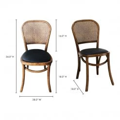 Moe's Home Collection Bedford Dining Chair-m2 Chairs