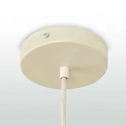 Signature Design By Ashley® Calett - Beige - Rattan Pendant Light (1/cn) Accessories