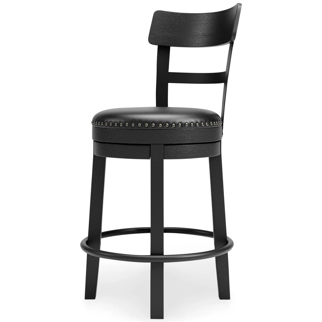 Ashley Furniture Stools Valebeck - Black - Uph Swivel Barstool (1/cn) 8 Ashley Furniture Stools Valebeck - Black - Uph Swivel Barstool (1/cn)
