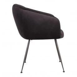 Moe's Home Collection Chairs Clover Dining Chair Black