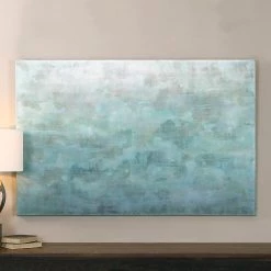 Accessories Uttermost Frosted Landscape Modern Art