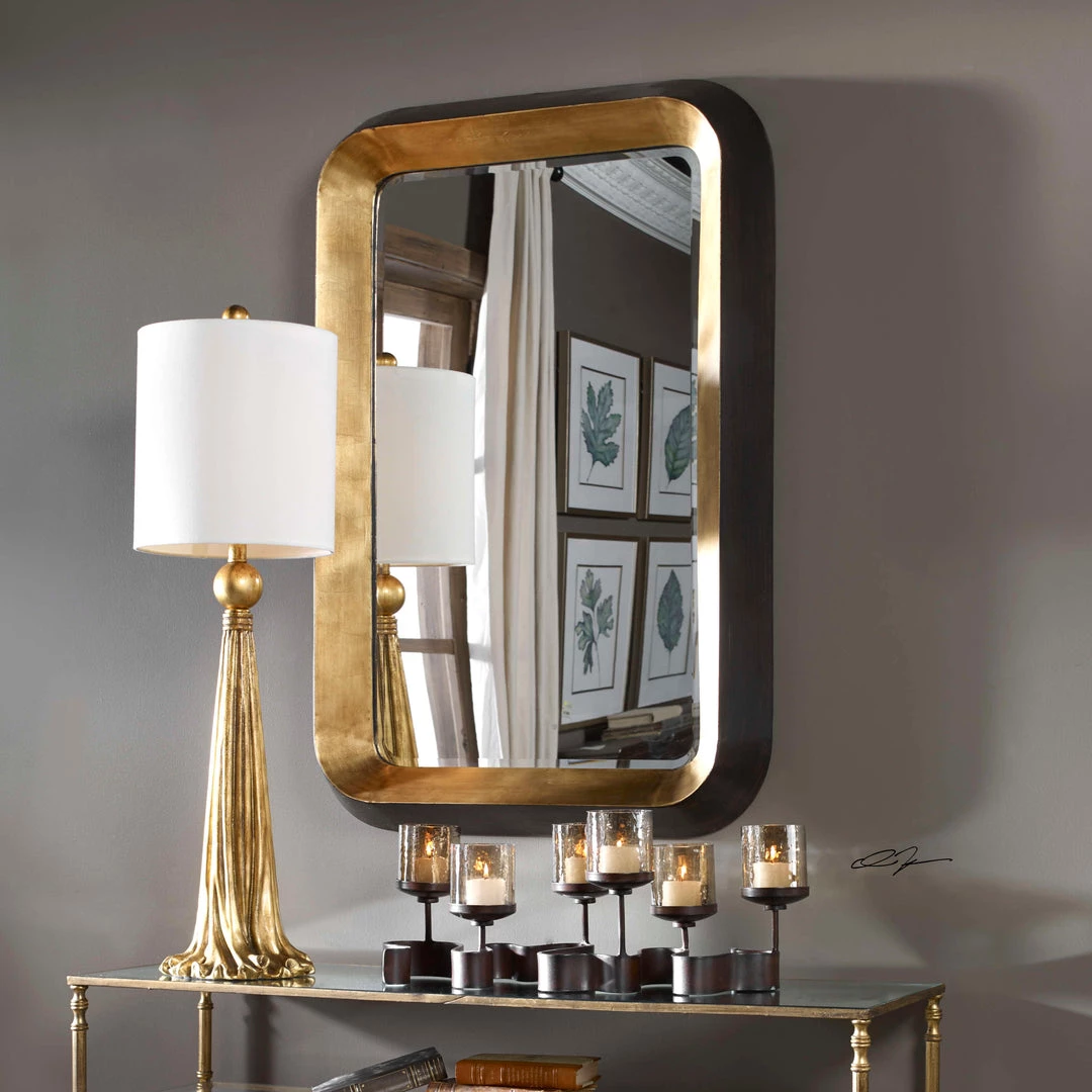 Accessories Uttermost Niva Metallic Gold Wall Mirror 6 Accessories Uttermost Niva Metallic Gold Wall Mirror
