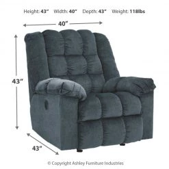 Ashley Furniture Ludden - Contemporary Design - Power Rocker Recliners Reclining Furniture 23 Ashley Furniture Ludden - Contemporary Design - Power Rocker Recliners Reclining Furniture