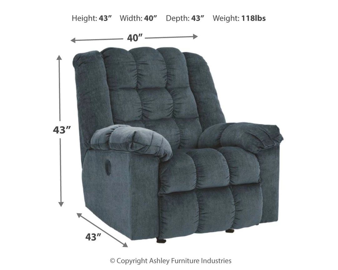 Ashley Furniture Ludden - Contemporary Design - Power Rocker Recliners Reclining Furniture 6 Ashley Furniture Ludden - Contemporary Design - Power Rocker Recliners Reclining Furniture