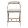 Moe's Home Collection Padma Oak Counter Stool Light Grey 2 Moe's Home Collection Padma Oak Counter Stool Light Grey