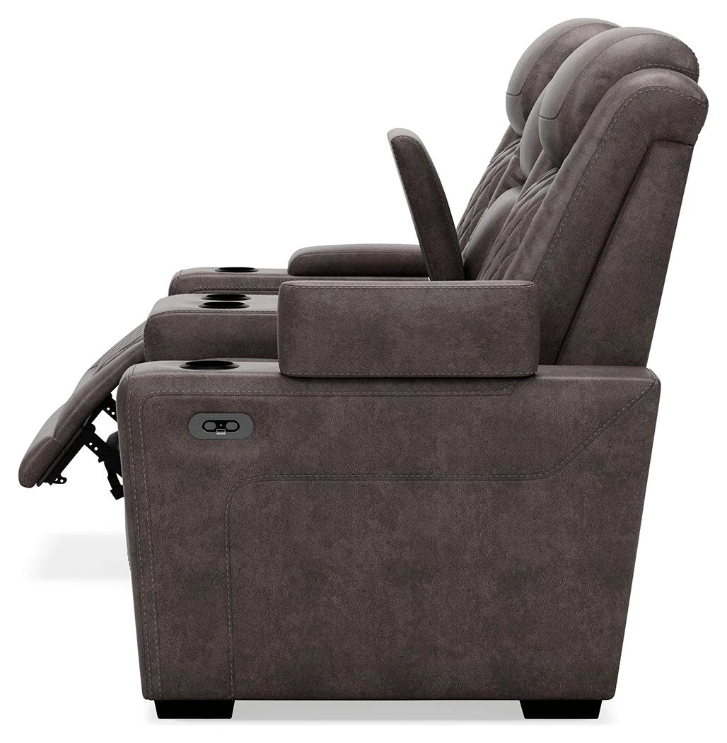 Ashley Furniture Hyllmont - Gray - Pwr Rec Loveseat/con/adj Hdrst Reclining Furniture 15 Ashley Furniture Hyllmont - Gray - Pwr Rec Loveseat/con/adj Hdrst Reclining Furniture