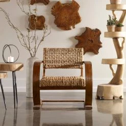 Uttermost Rehema Natural Woven Accent Chair 15 Uttermost Rehema Natural Woven Accent Chair