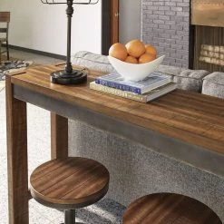 Signature Design By Ashley® Torjin - Dark Brown - 3 Pc. - Long Counter Table, 2 Stools 7 Signature Design By Ashley® Torjin - Dark Brown - 3 Pc. - Long Counter Table, 2 Stools