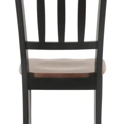 Ashley Furniture Owingsville - Black/brown - Dining Room Side Chair (2/cn)