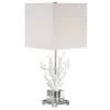 Accessories Uttermost Corallo White Coral Table Lamp