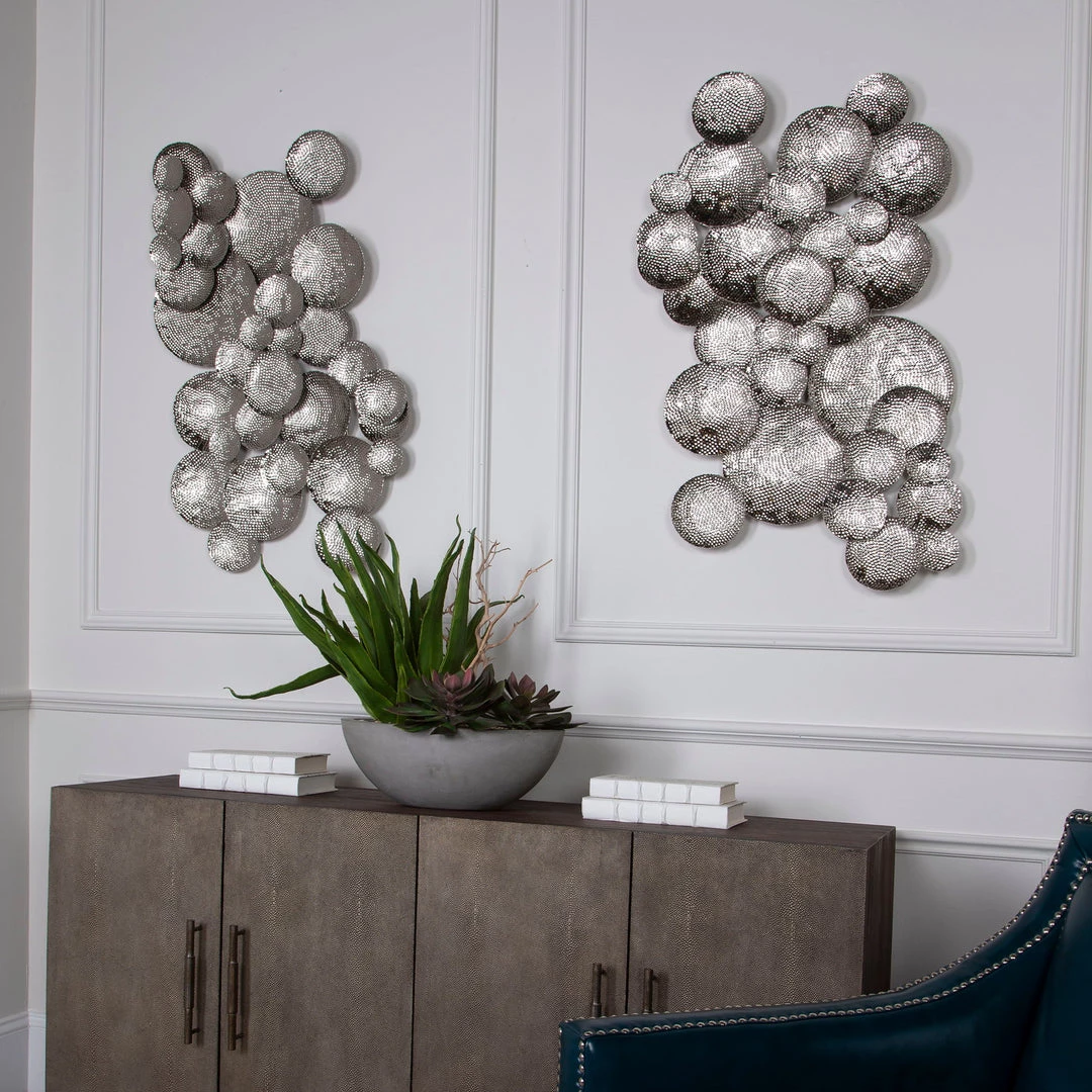 Uttermost Cassava Hammered Discs Wall Art Accessories 6 Uttermost Cassava Hammered Discs Wall Art Accessories