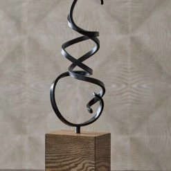 Ashley Furniture Table Decor Ruthland - Black/brown - Sculpture