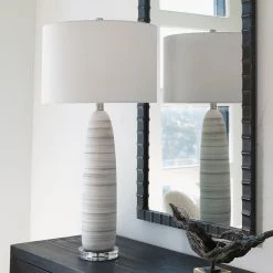 Uttermost Levadia Matte White Table Lamp 13 Uttermost Levadia Matte White Table Lamp