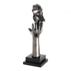 Moe's Home Collection Table Decor Ponder Sculpture Black 10 Moe's Home Collection Table Decor Ponder Sculpture Black