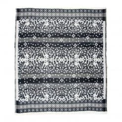 Moe's Home Collection Accessories Allfresco Throw Light Grey