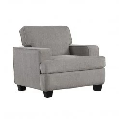 Emerald Home Chairs Carter Accent Chair, Gray
