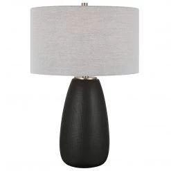 Uttermost Twilight Satin Black Table Lamp Accessories