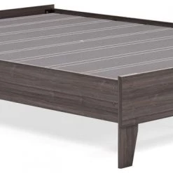 Signature Design By Ashley® Beds Brymont - Dark Gray - Queen Platform Bed