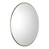 Uttermost Pursley Brass Oval Mirror