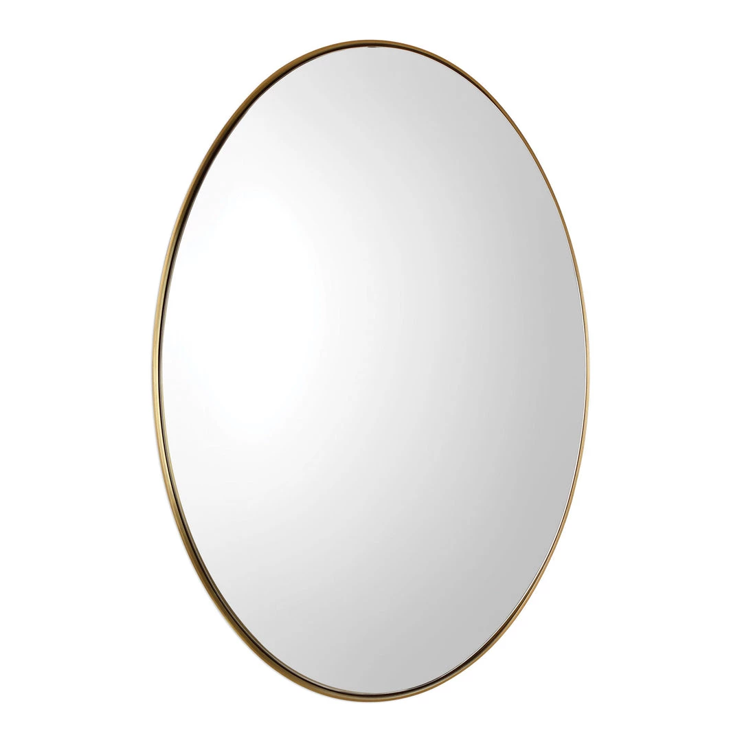 Uttermost Pursley Brass Oval Mirror 3 Uttermost Pursley Brass Oval Mirror