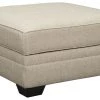 Ashley Furniture Luxora - Bisque - Ottoman With Storage 2 Ashley Furniture Luxora - Bisque - Ottoman With Storage