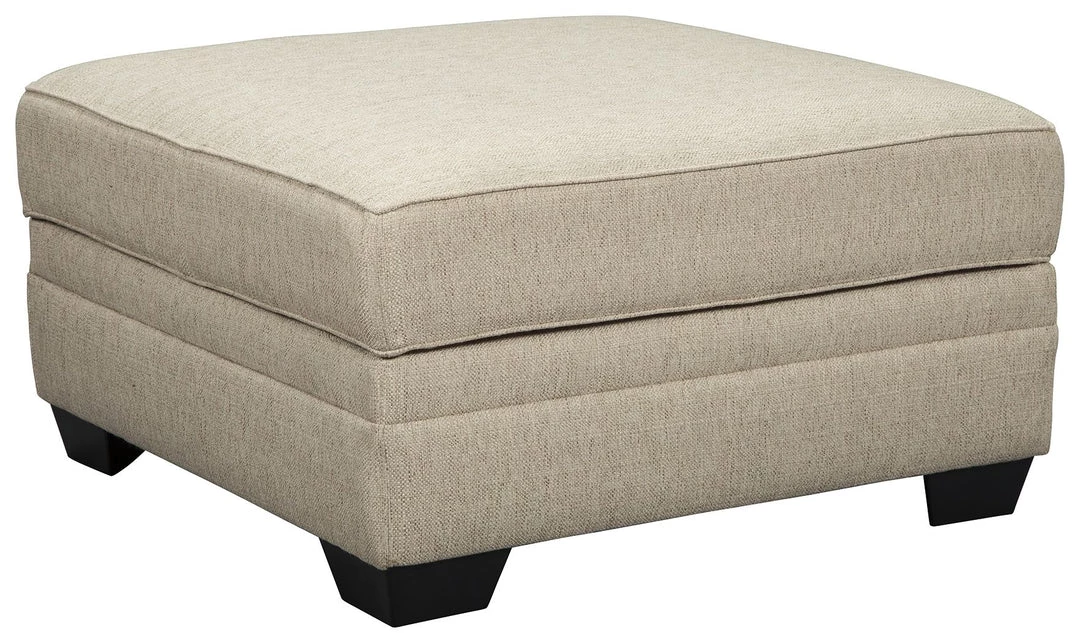 Ashley Furniture Luxora - Bisque - Ottoman With Storage 3 Ashley Furniture Luxora - Bisque - Ottoman With Storage