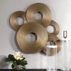 Uttermost Ahmet Gold Rings Wall Decor Accessories