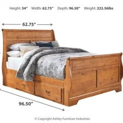 Signature Design By Ashley® Bittersweet - Light Ultimate Best In Class Sleigh Bed