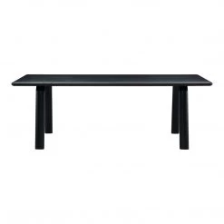Moe's Home Collection Malibu Dining Table Black Ash