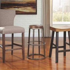 Ashley Furniture Glosco - Best Dark Ultimate Best In Class Stool (2/CN) Stools 74 Ashley Furniture Glosco - Best Dark Ultimate Best In Class Stool (2/CN) Stools