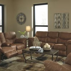 Ashley Furniture Reclining Furniture Boxberg - Soft Upholstery - Power Reclining Sofas