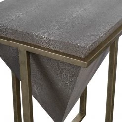 Tables Uttermost Bertrand Shagreen Accent Table 9 Tables Uttermost Bertrand Shagreen Accent Table