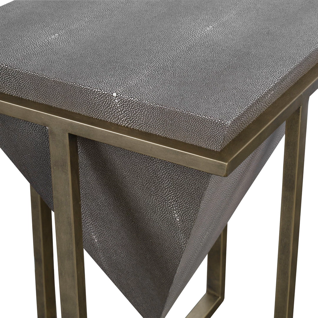 Tables Uttermost Bertrand Shagreen Accent Table 6 Tables Uttermost Bertrand Shagreen Accent Table