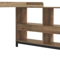 Ashley Furniture Gerdanet - Light Brown/black - L-desk