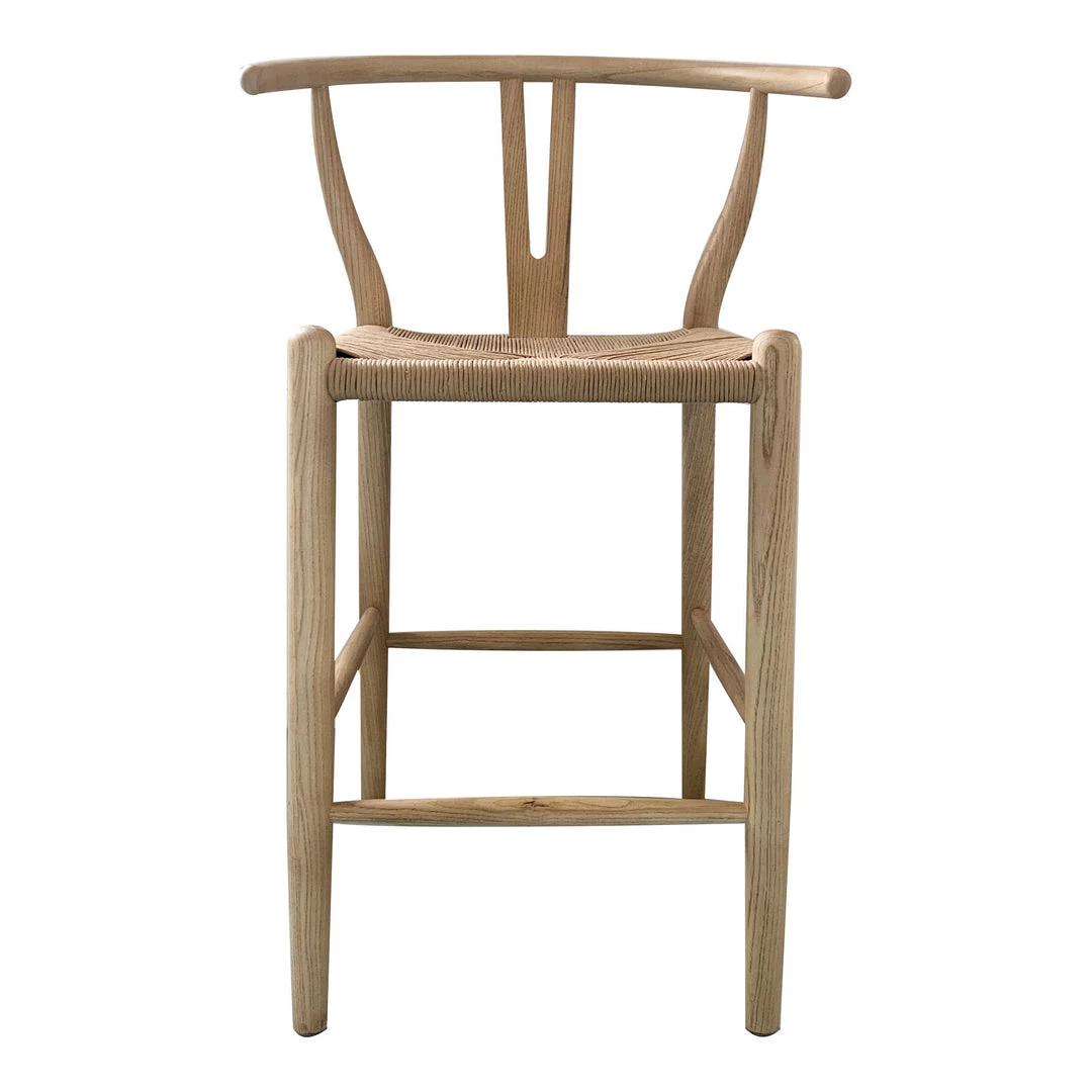 Moe's Home Collection Ventana Barstool Natural Stools 3 Moe's Home Collection Ventana Barstool Natural Stools