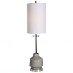 Uttermost Porter Warm Gray Buffet Lamp Accessories