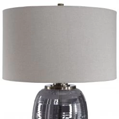 Uttermost Caswell Amber Glass Table Lamp
