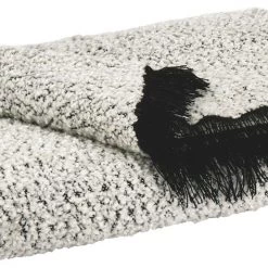 Ashley Furniture Accessories Leonita - Black/white - Throw (3/cs)