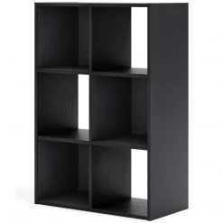 Ashley Furniture Accessories Langdrew - Black - Six Cube Organizer