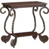Ashley Furniture Rafferty - Dark Brown - Chair Side End Table Tables