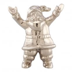 Moe's Home Collection Table Decor Silver Santa Statue