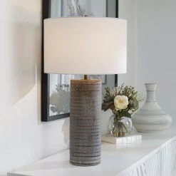 Uttermost Monolith Gray Table Lamp Accessories 15 Uttermost Monolith Gray Table Lamp Accessories
