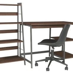 Ashley Furniture Soho - Light Best Gunmetal - Home Office Desk And Shelf 20 Ashley Furniture Soho - Light Best Gunmetal - Home Office Desk And Shelf
