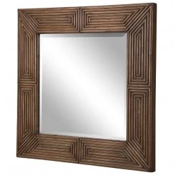 Accessories Uttermost Traveler Geometric Square Mirror
