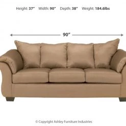 Ashley Furniture Darcy - Sofa Sleeper Contemporary - Sleeper Sofas