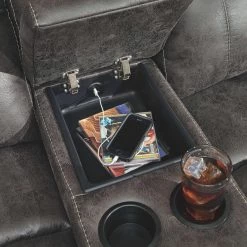 Ashley Furniture Dunwell - Double Stuffed Armrests - Power Reclining Loveseats