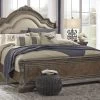 Signature Design By Ashley® Charmond - Brown - California King Upholstered Sleigh Bed Beds