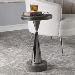 Uttermost Simons Concrete Accent Table Tables