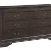 Ashley Furniture Leewarden - Dark Brown - Dresser Dressers 2 Ashley Furniture Leewarden - Dark Brown - Dresser Dressers