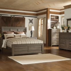 Signature Design By Ashley® Juararo - Dark Ultimate Best In Class California Panel Bed Beds